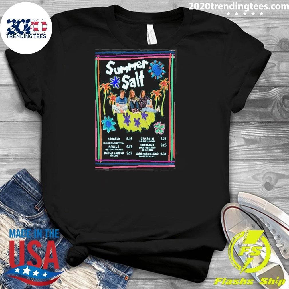 Summer Salt World Tour 2026 Poster Shirt