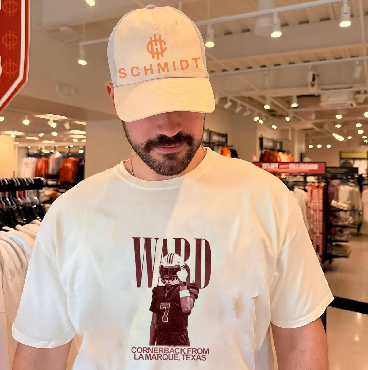 Caden Ward Cornerback from La Marque Texas shirt