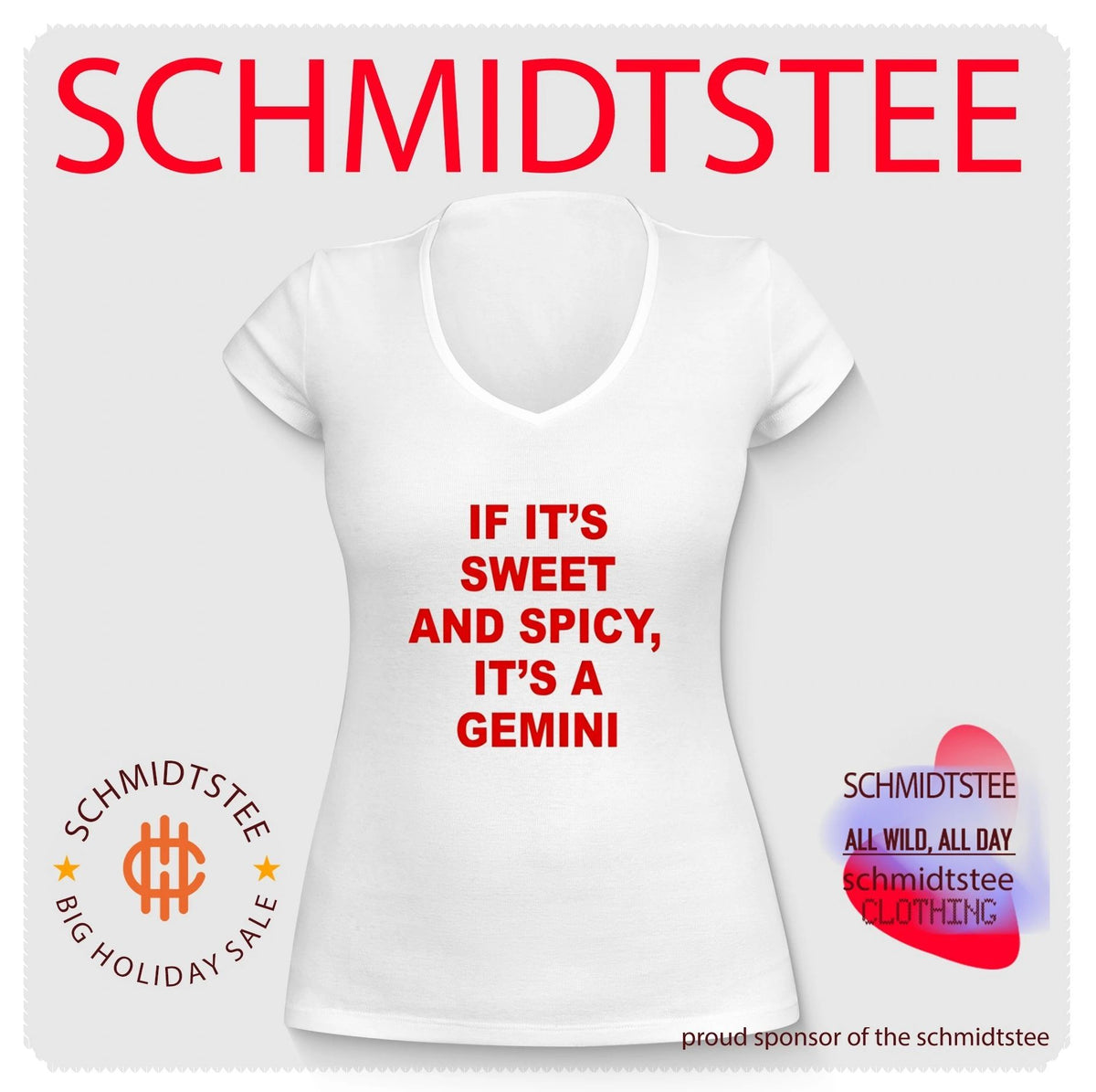 If It’s Sweet And Spicy It’s A Gemini Shirt