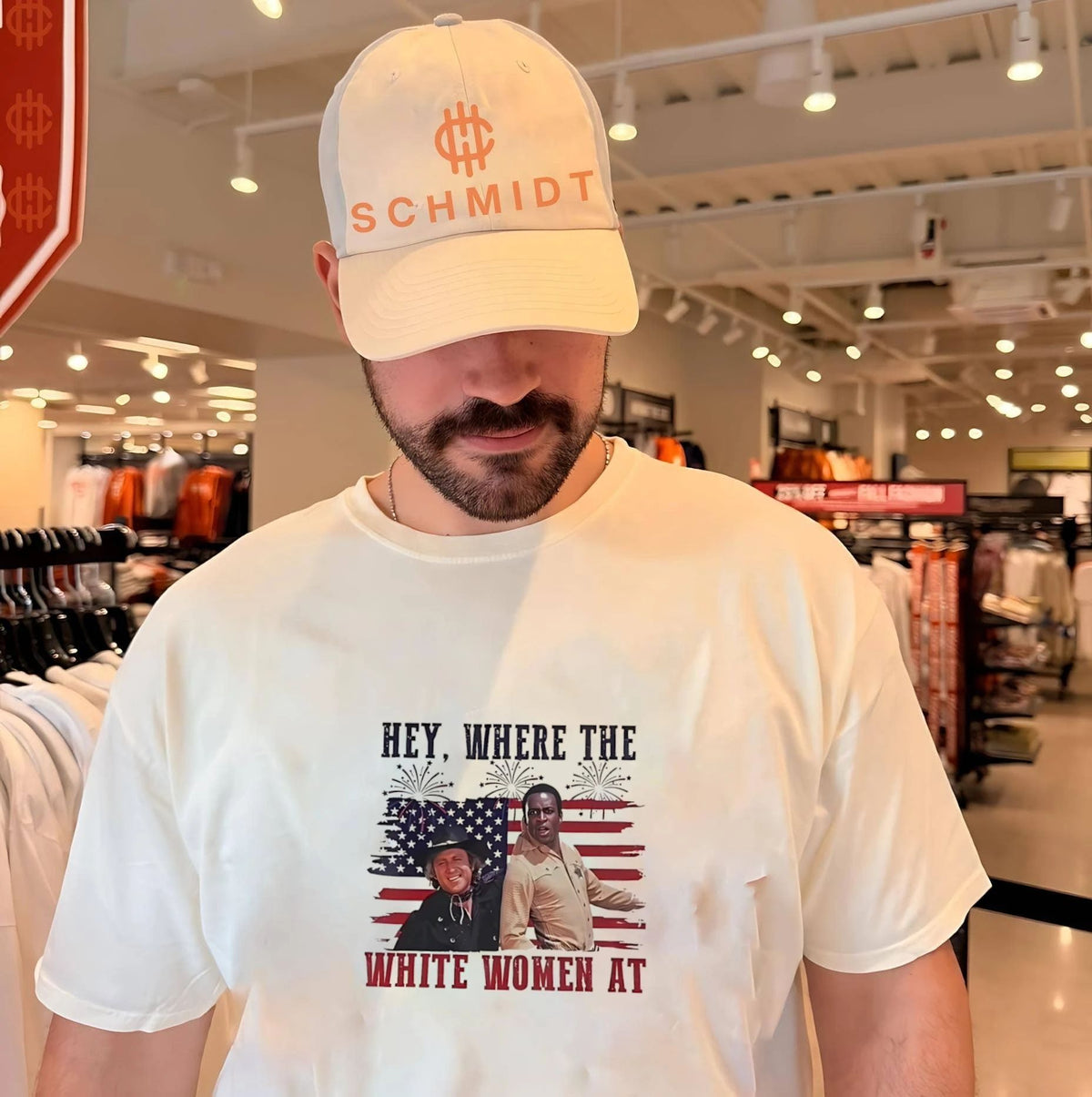 Hey where the white women at Blazing Saddles meme shirt