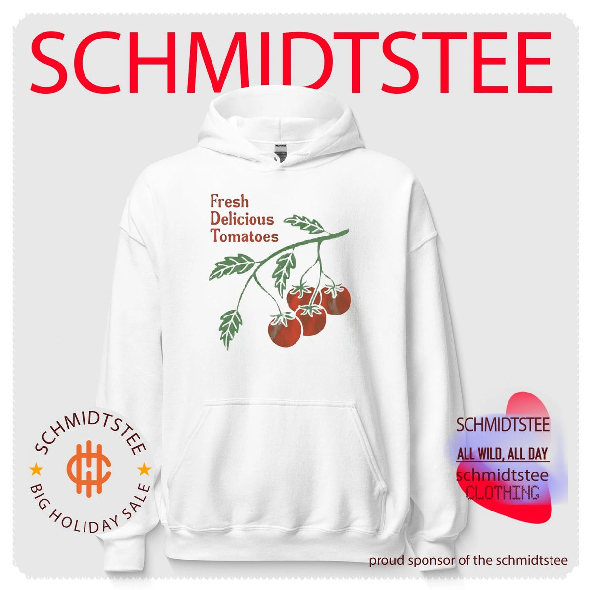 Fresh Delicious Tomatoes garden vegetable shirt