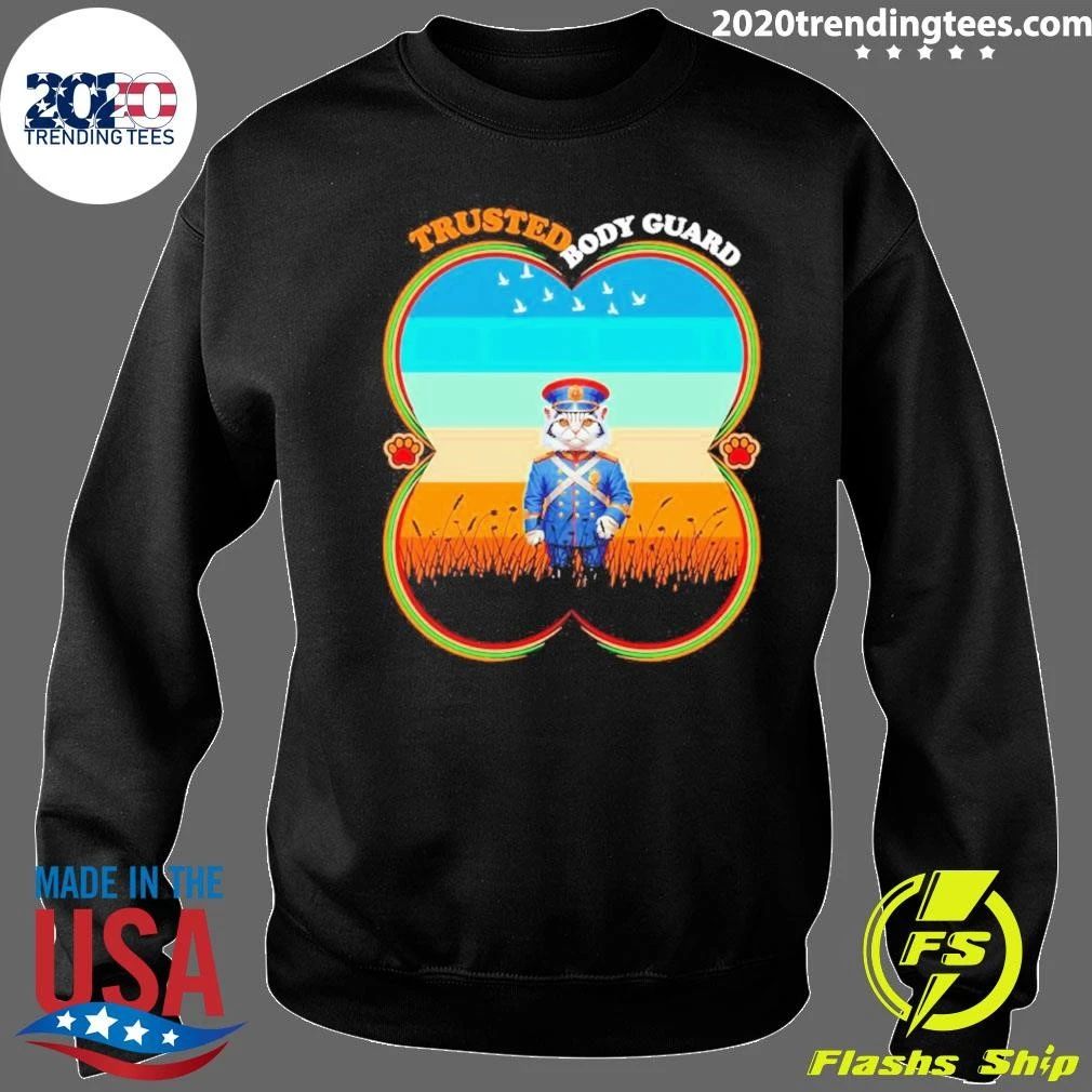 Cat Trusted Body Guard Tee Shirt