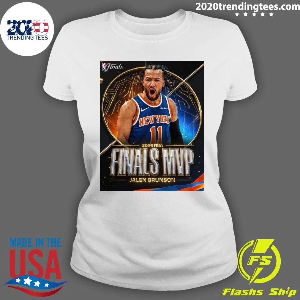 Jalen Brunson Is The 2026 NBA Finals MVP Shirt