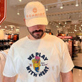 Guardians We Play With Heart Spicy Mustard Hot Dog Mascot Shirt