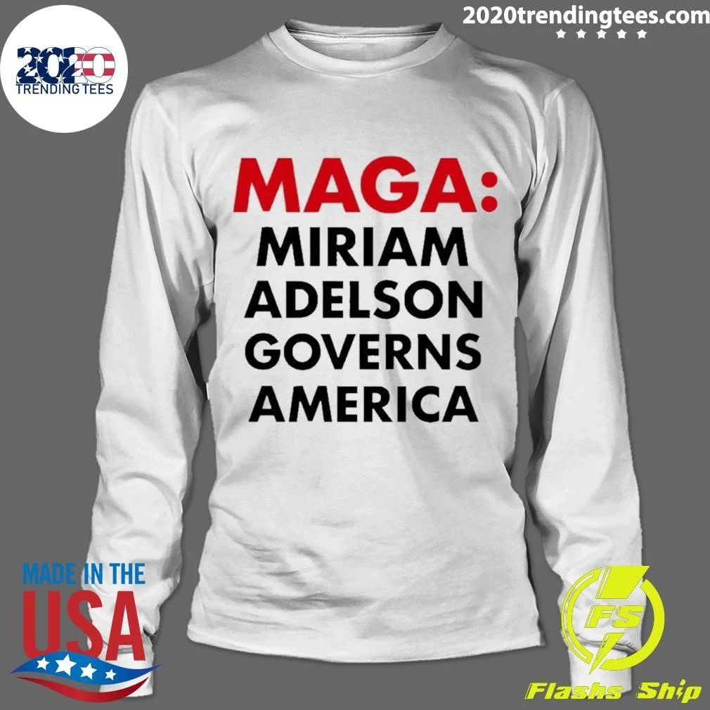 Maga Miriam Adelson Governs American Shirt