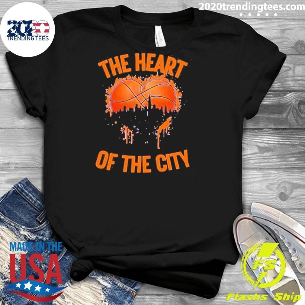 New York Knick The Heart Of The City Basketball Shirt