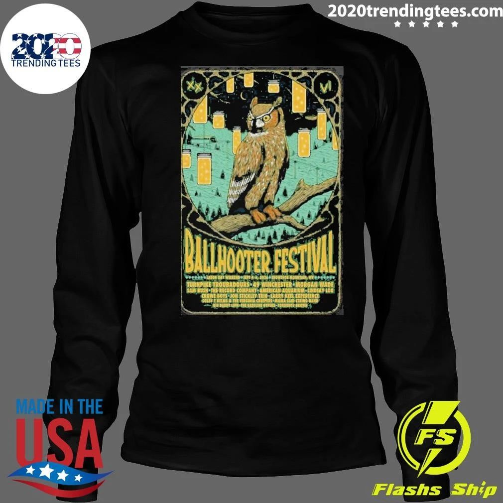Ballhooter Festival September 4-6 2026 Snowshoe Mountain In West Virginia Poster Shirt