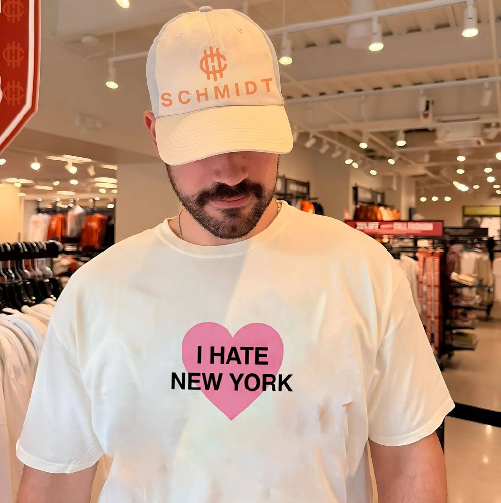 I Hate New York Funny Sarcastic Quote shirt