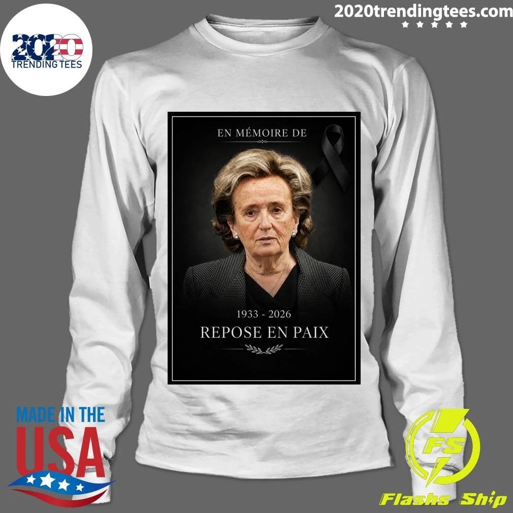 En Mémoire De Bernadette Chirac 1933-2026 Repose En Paix Shirt