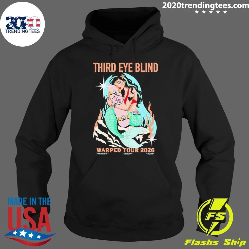 Third Eye Blind Warped 2026 Shows Shirt