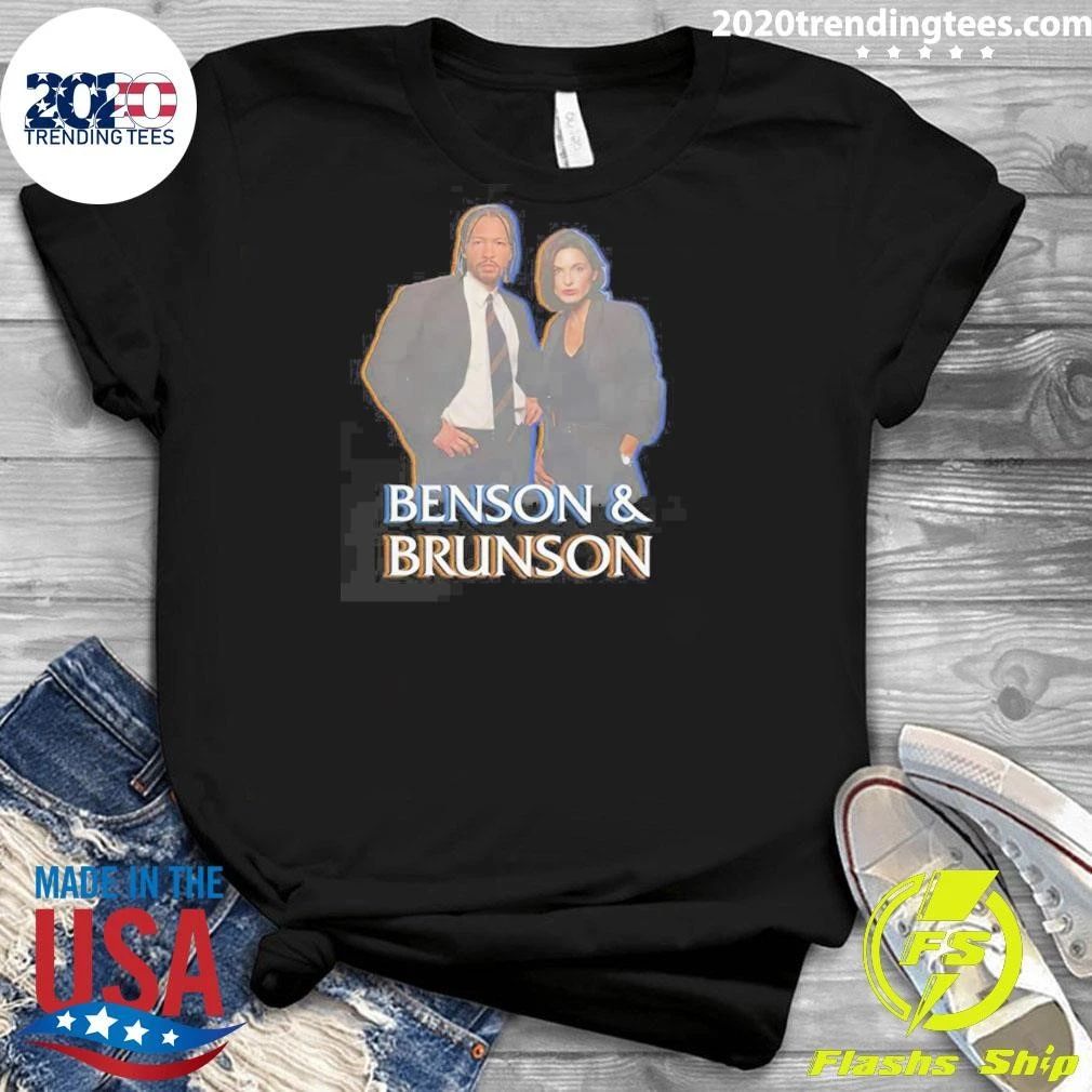 Law TV Show Benson & Brunson Shirt