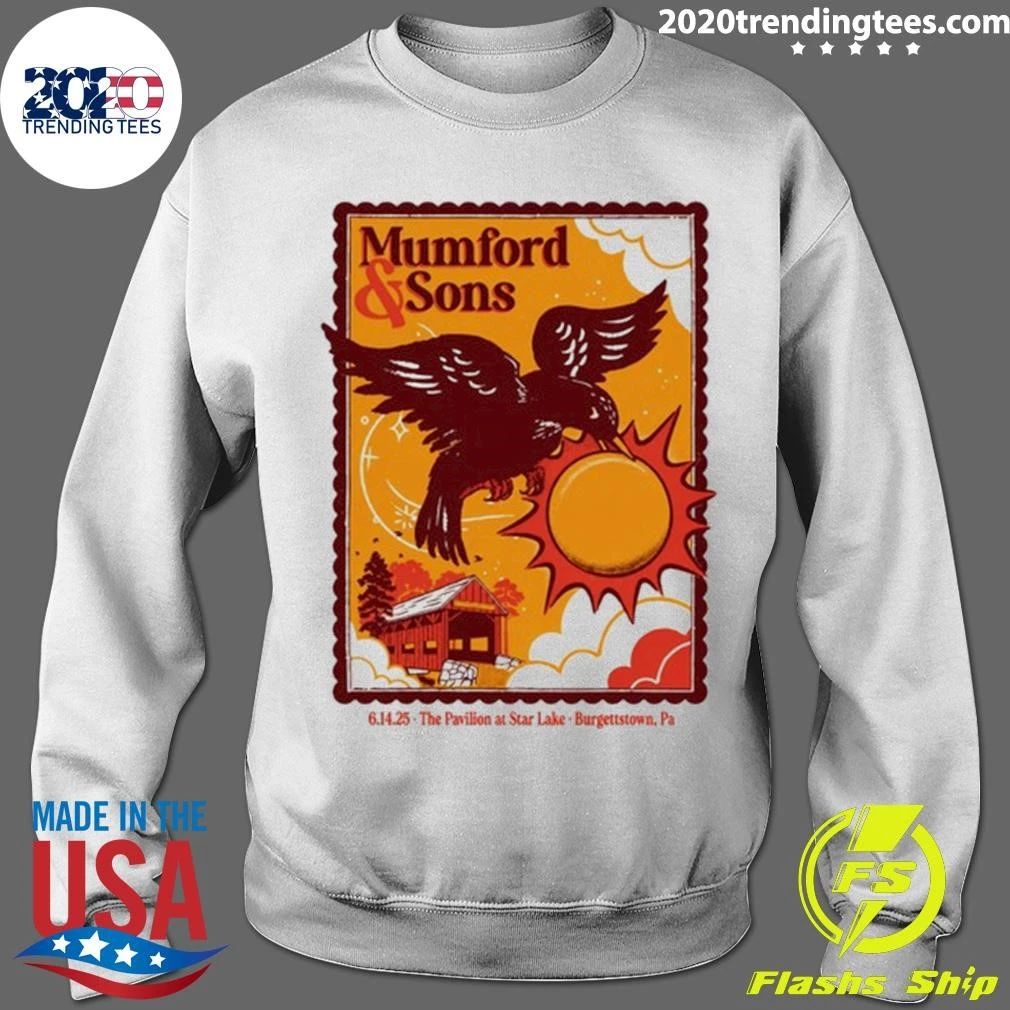 Mumford & Sons Tour Burgettstown 2026 Shirt