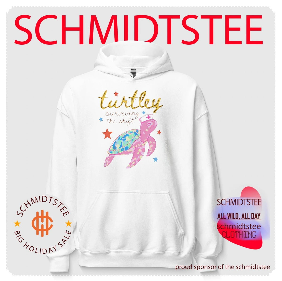 Turtley Surviving the Shift Nurse Sea Turtle shirt