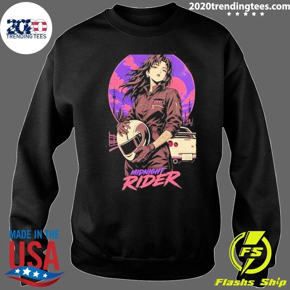 Girl Racing Midnight Rider Vintage Shirt