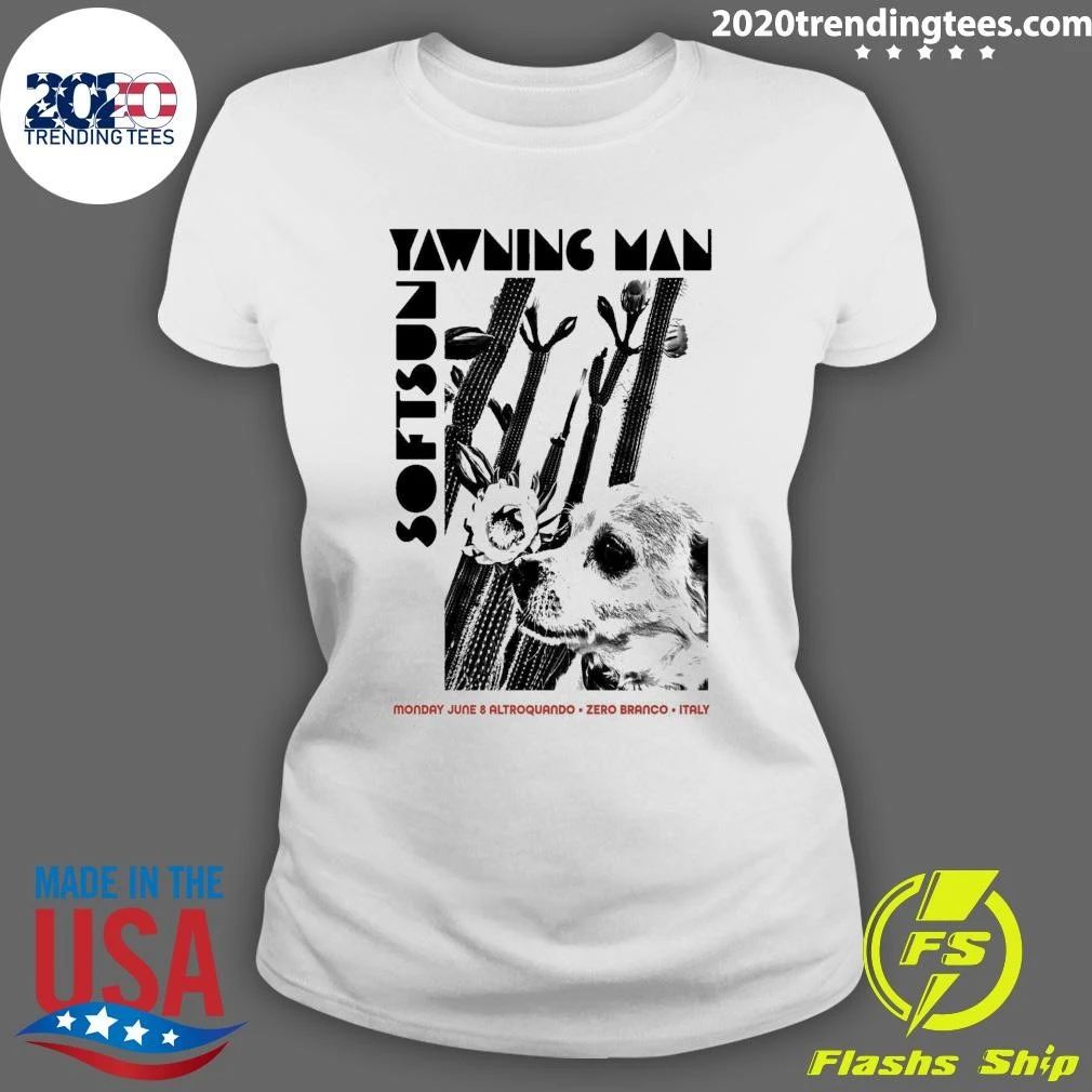 Yawning Man June 8, 2026 Zero Branco Italy Poster Shirt