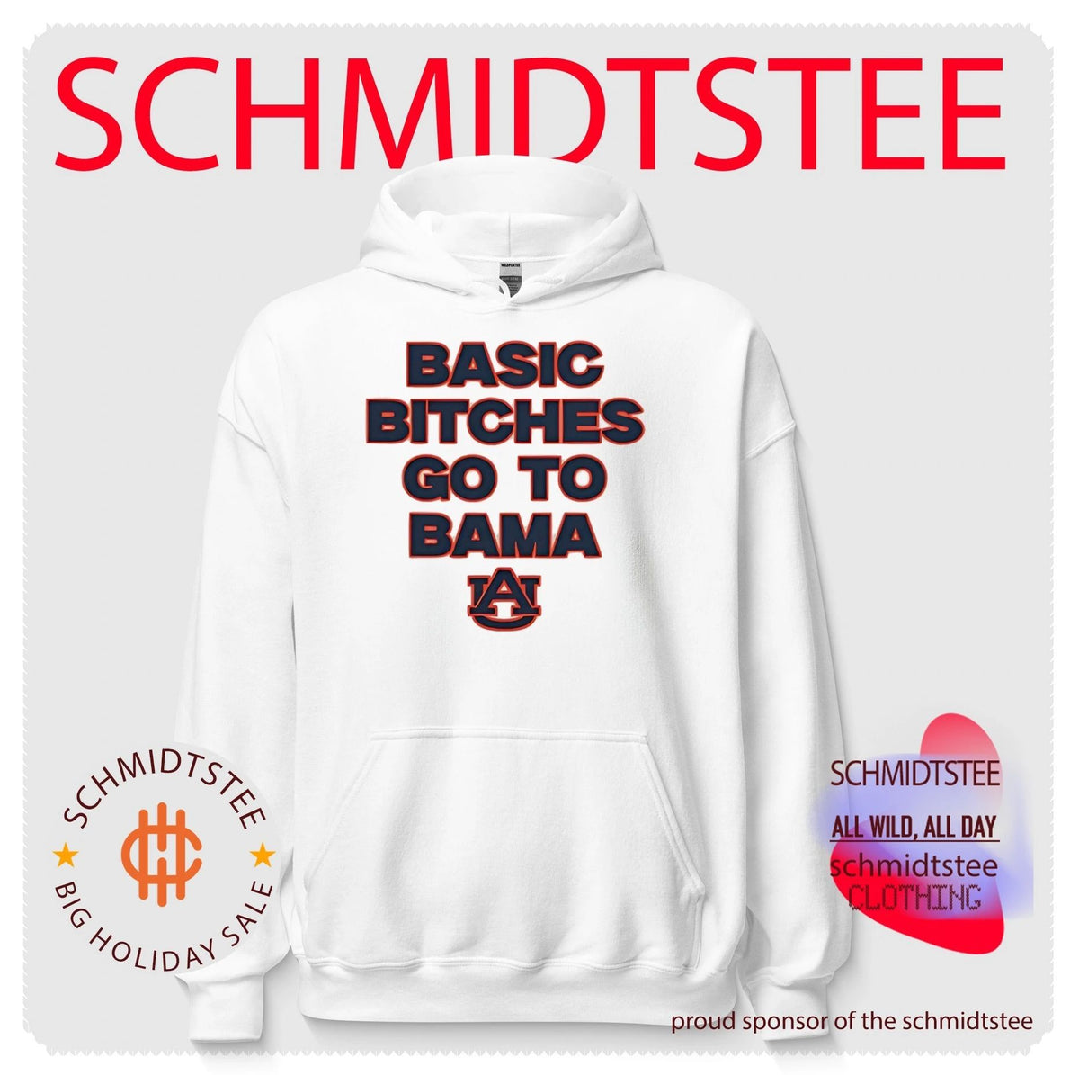 Auburn Tigers Bad bitches go to bama shirt