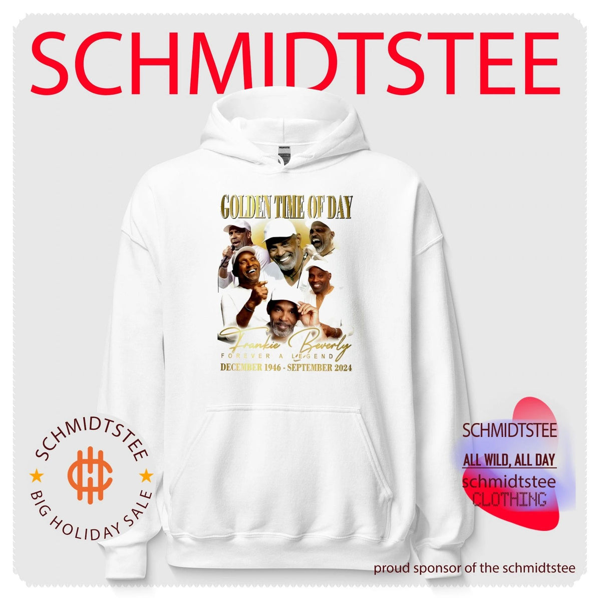 Golden time of day Frankie Beverly forever a legend shirt