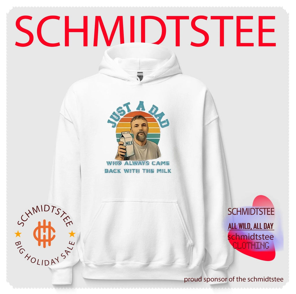 Just a dad who always came back with the milk meme retro shirt