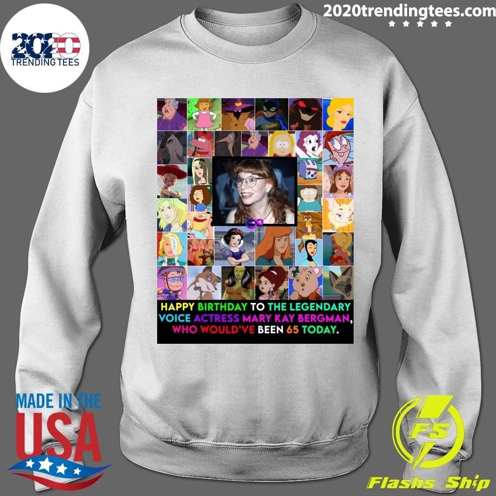 Happy Birthday To The Legendary Voice Actress Mary Kay Bergman, Who Would’ve Been 65 Shirt