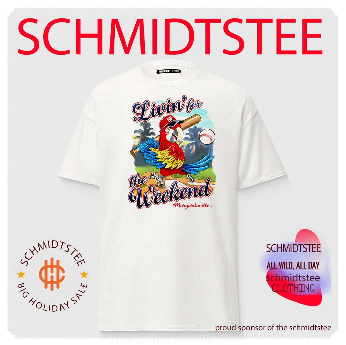 Nationals Margaritaville Night Livin’ For The Weekend Shirt