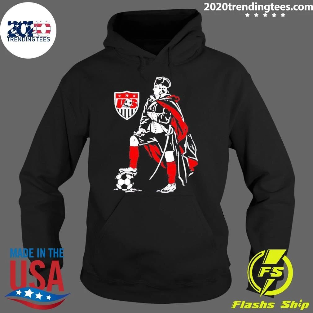 U.s. Soccer Patriot Paint Graphic Shirt