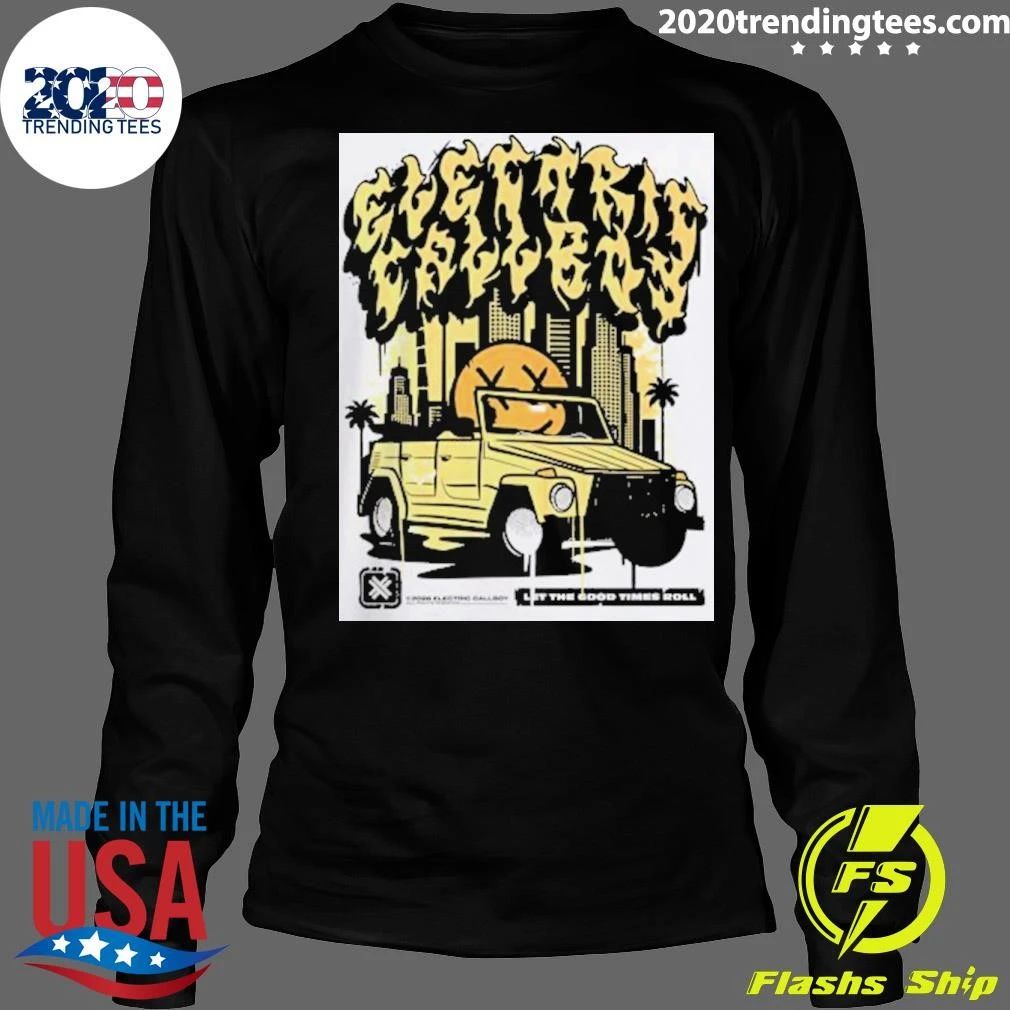 Electric Callboy Let The Good Times Roll New Single Merch Just Cruisin Shirt