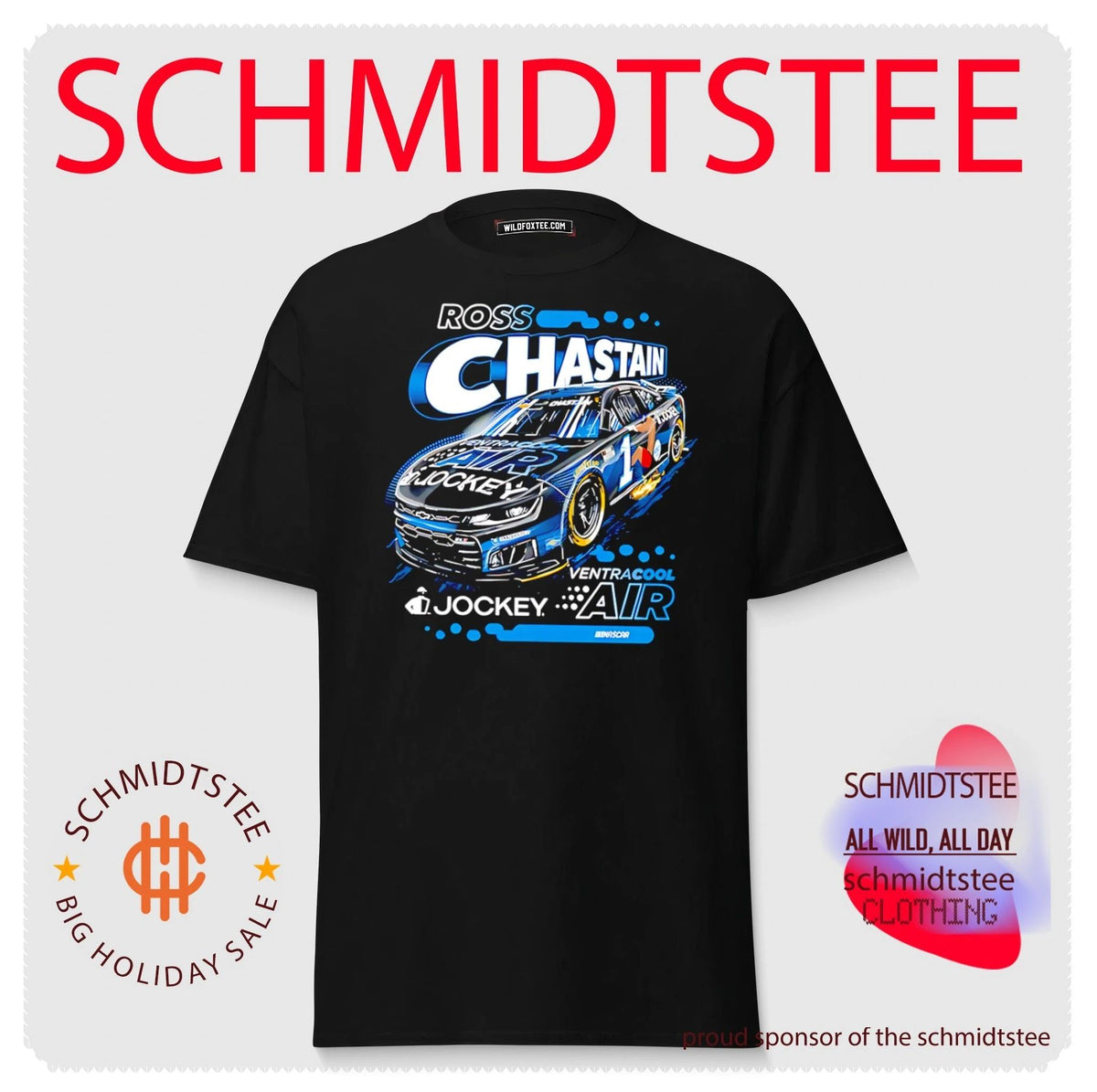 Ross Chastain 1 NASCAR 2026 Jockey VentraCool Air shirt