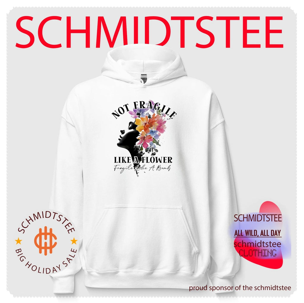 Not fragile like a flower fragile like a bomb illustration shirt