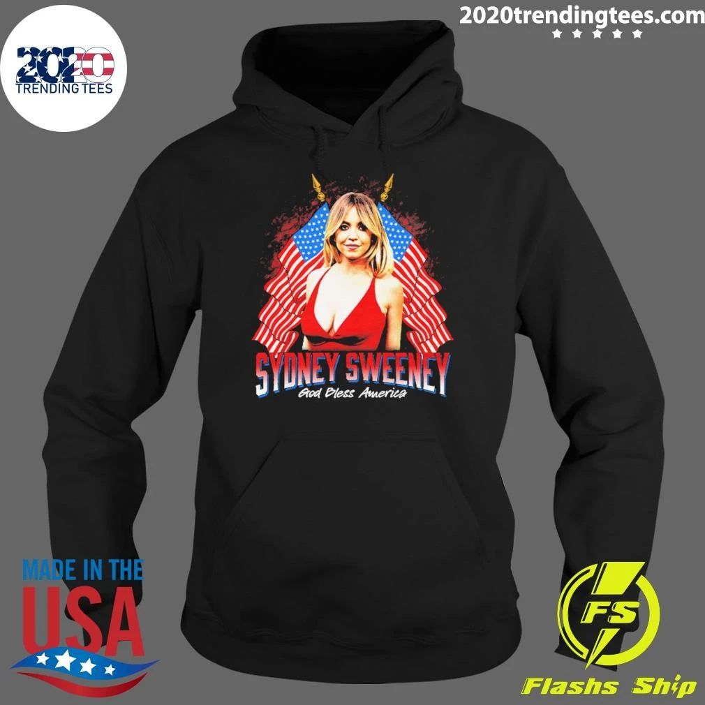 Sydney Sweeney God Bless America Tee Shirt