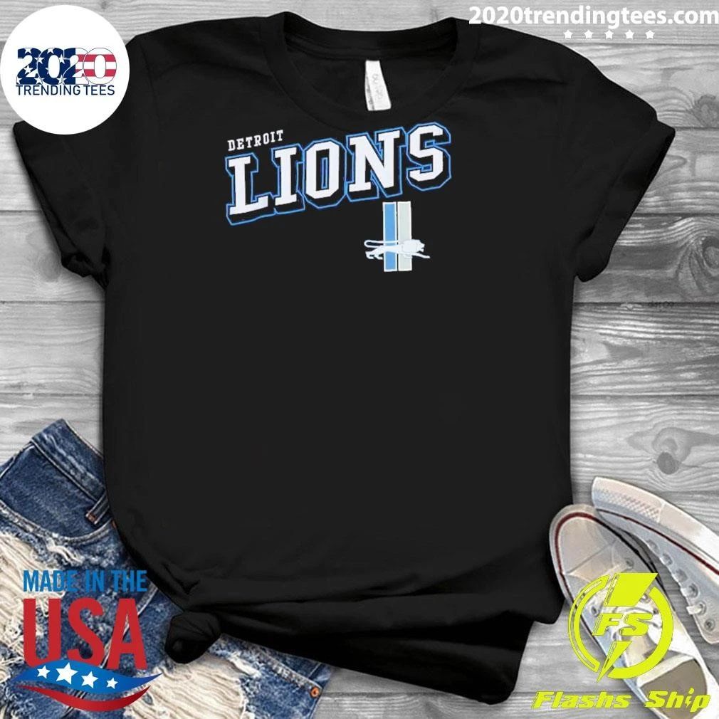 Detroit Lions Black Vintage Shirt