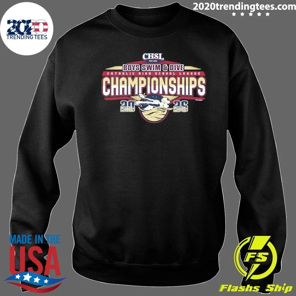 2026 Chsl Swim And Dive Championship Shirt