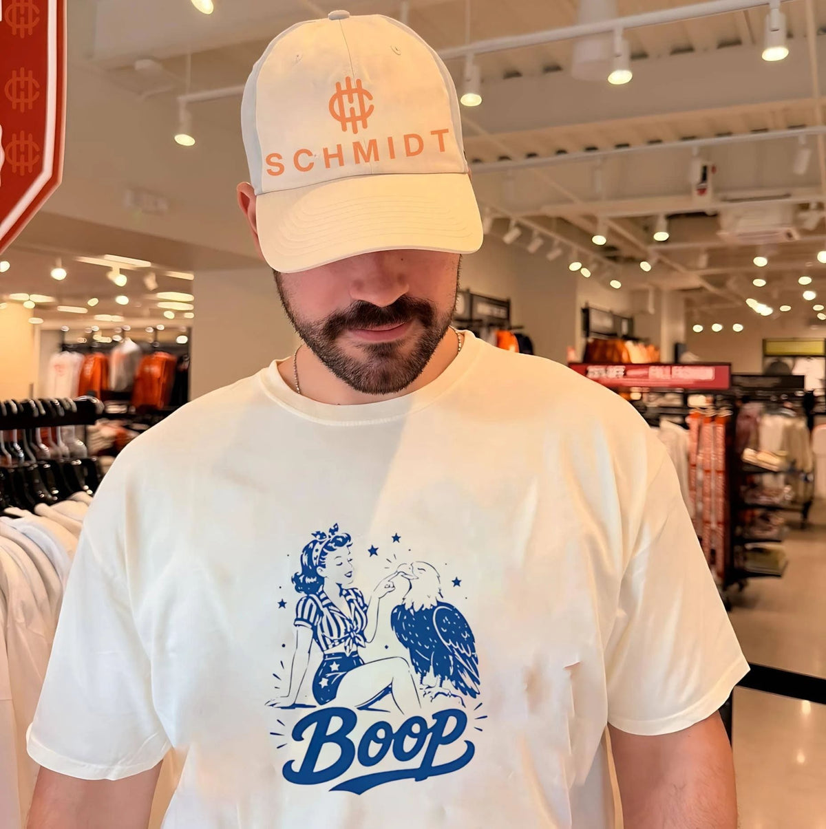 Boop Eagle Patriotic 4th of July shirt