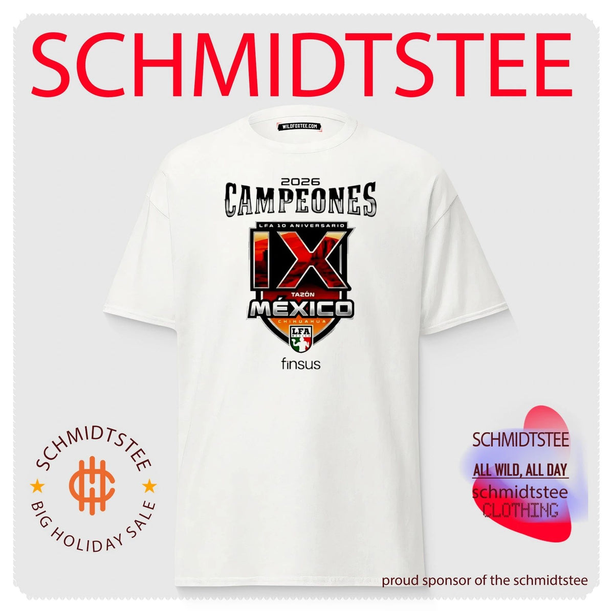 Caudillos de Chihuahua Campeones del Tazón México IX 2026 Playera Conmemo shirt