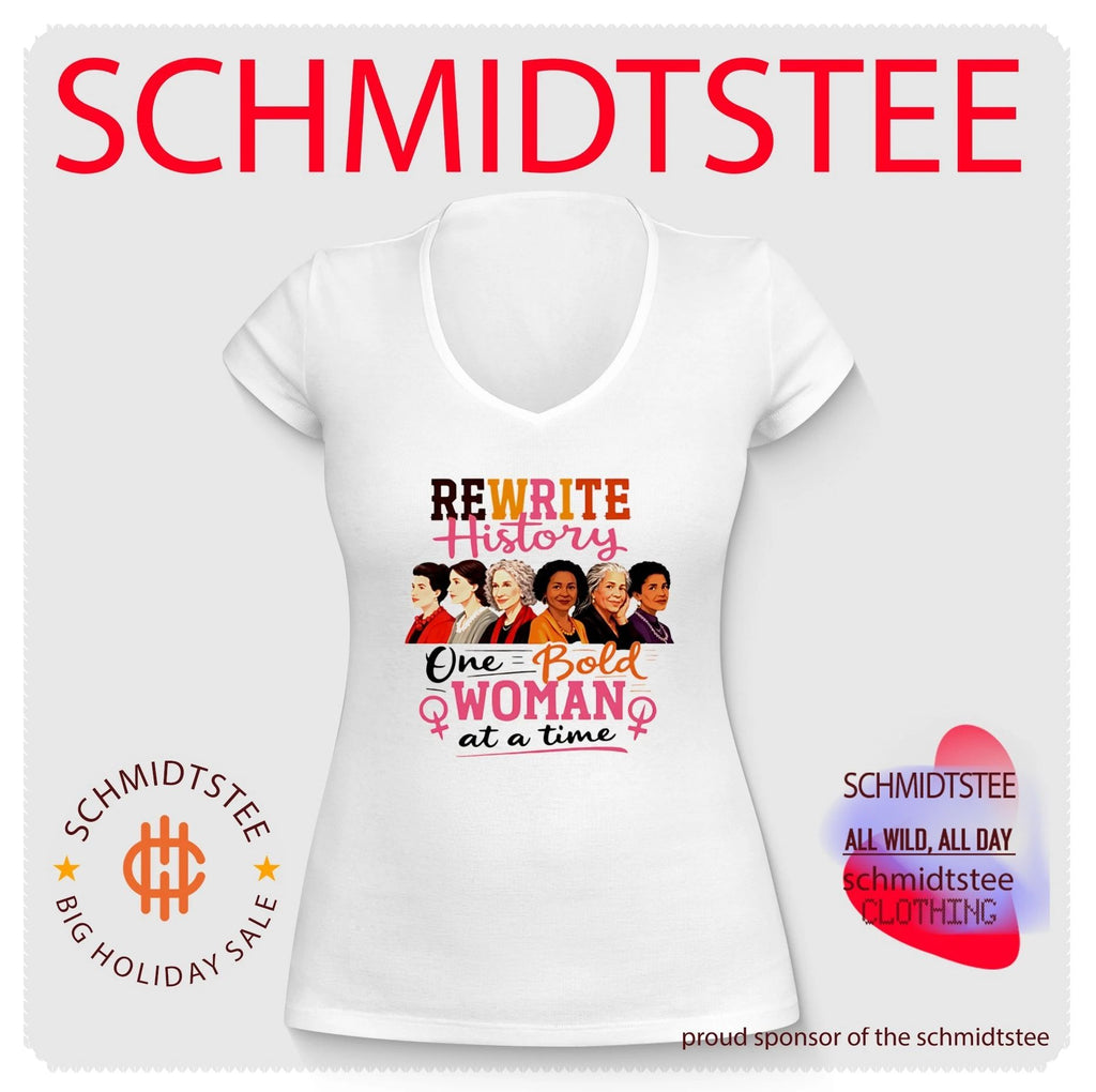 Rewrite History One Bold Woman at a Time shirt
