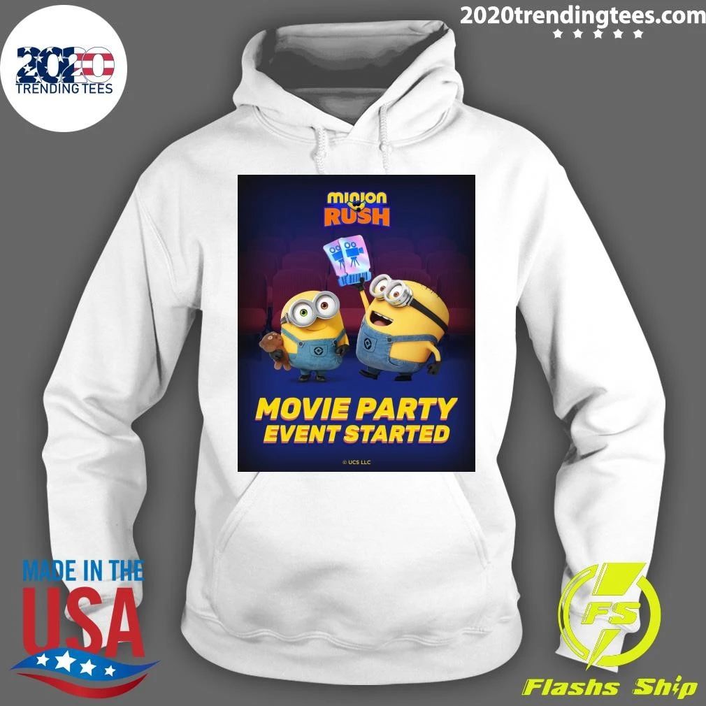Minion Rush Movie Party Event Started Shirt