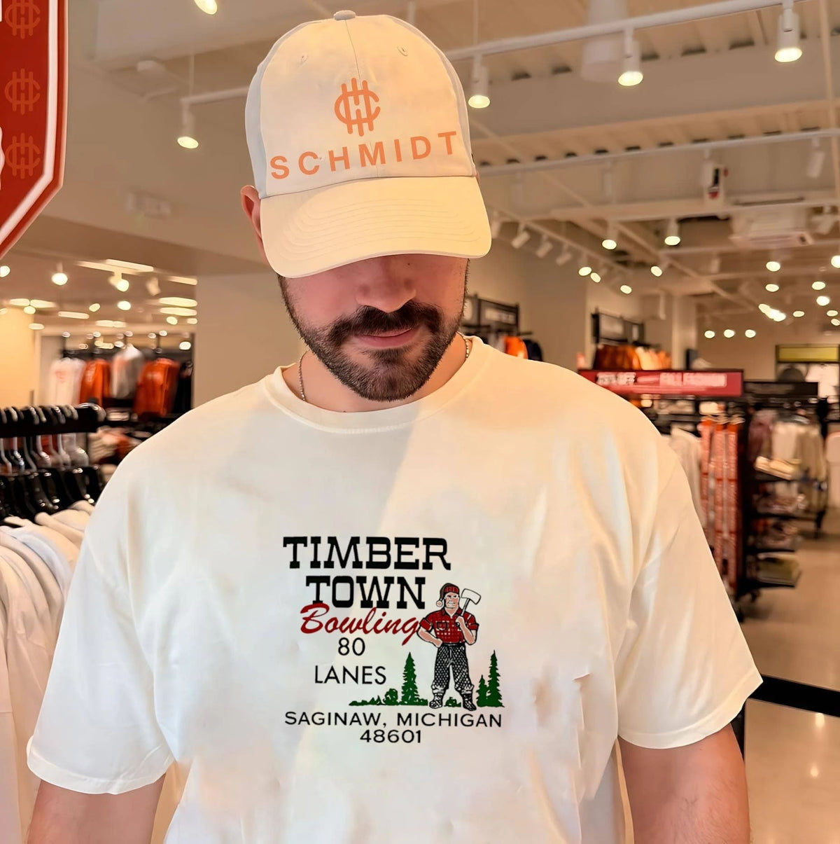 Timber Town Bowling in Saginaw Michigan vintage shirt