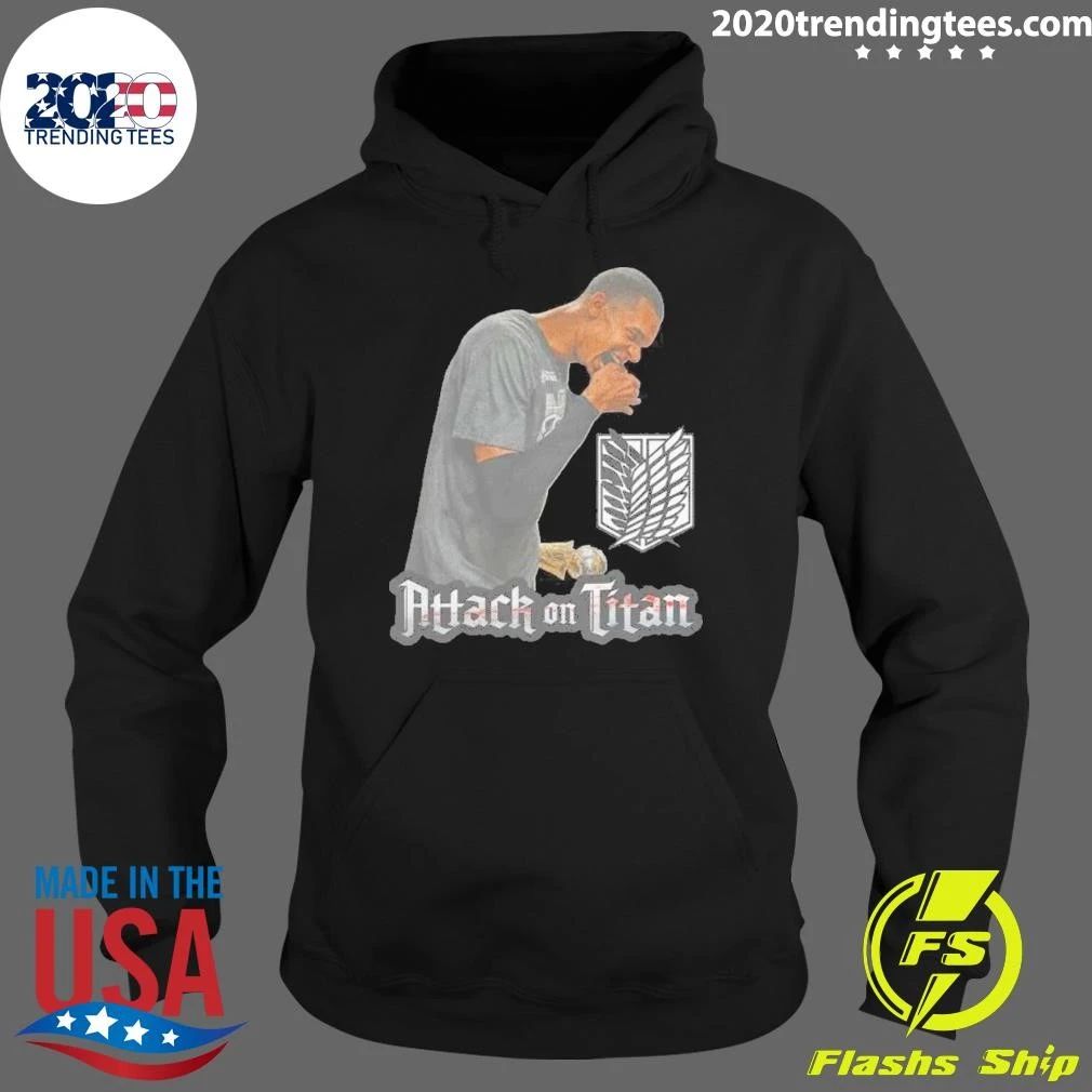 AOT VW Spurs Victor Wembanyama Attack On Titan Shirt