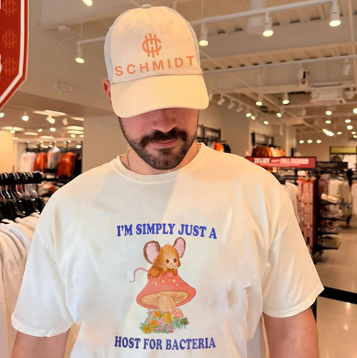 I’m simply just a host for bacteria shirt
