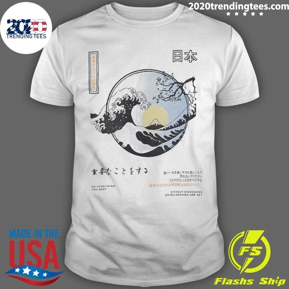 Great wall off Kanagawa Shirt