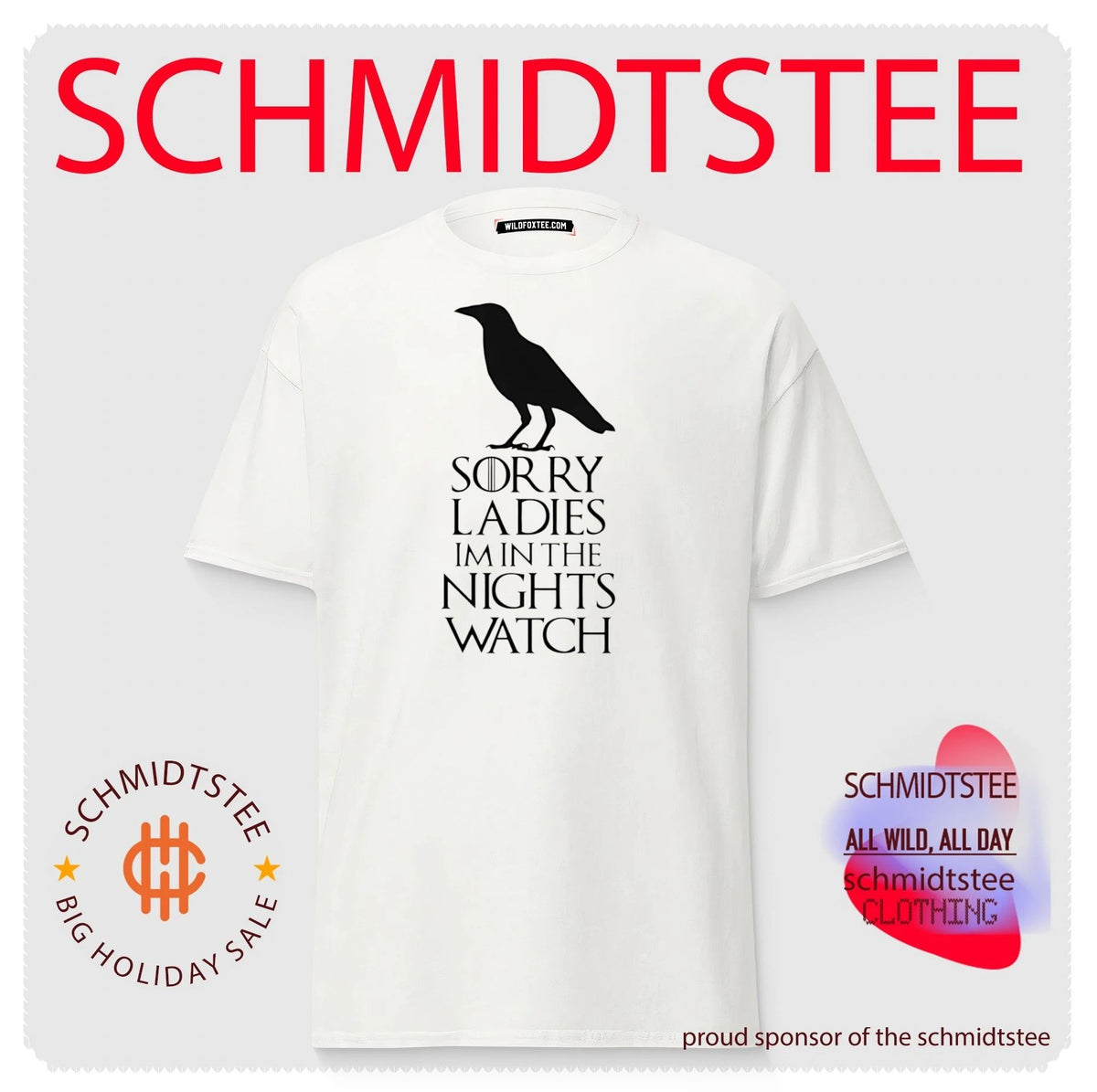 Sorry ladies im in the nights watch shirt