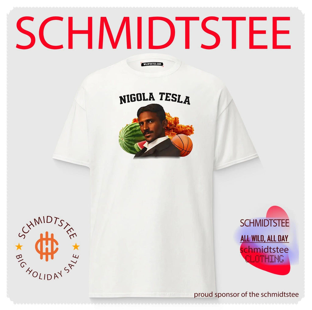 Nigola Tesla Watermelon Fried Chicken Basketball shirt