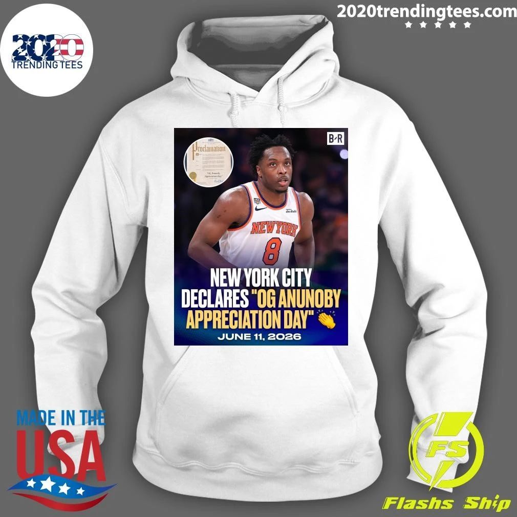 New York City Declares OG Anunoby Appreciation Day June 11, 2026 Shirt