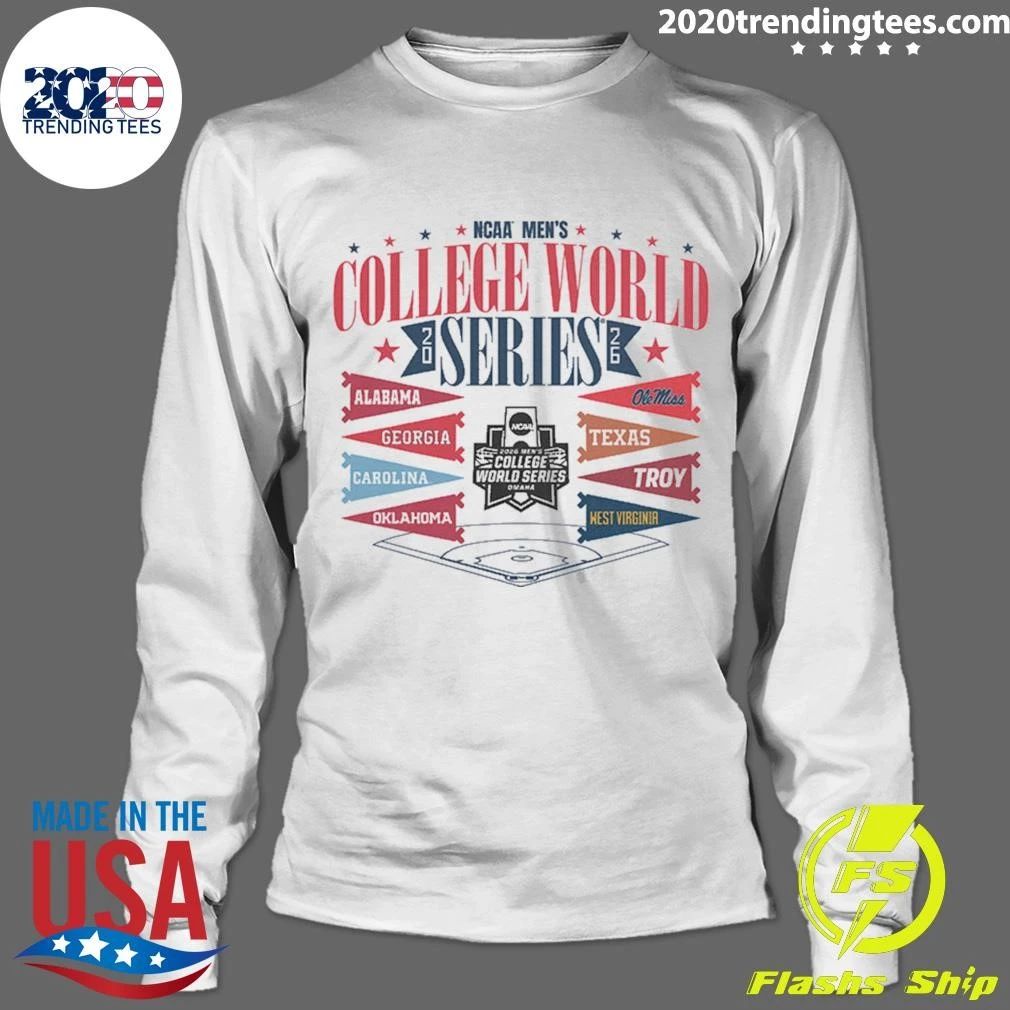 NCAA Men’s College World Series Field 2026 Shirt