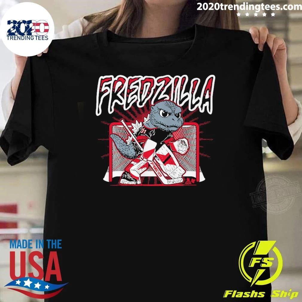 FredZilla Frederik Andersen Vintage Hockey Graphic Shirt