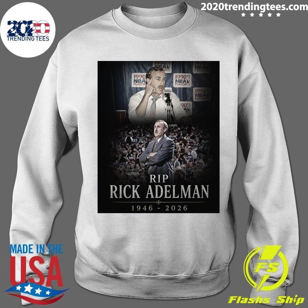 NBA Legend Rick Adelman Has Passed Away At 79 Years Old Shirt