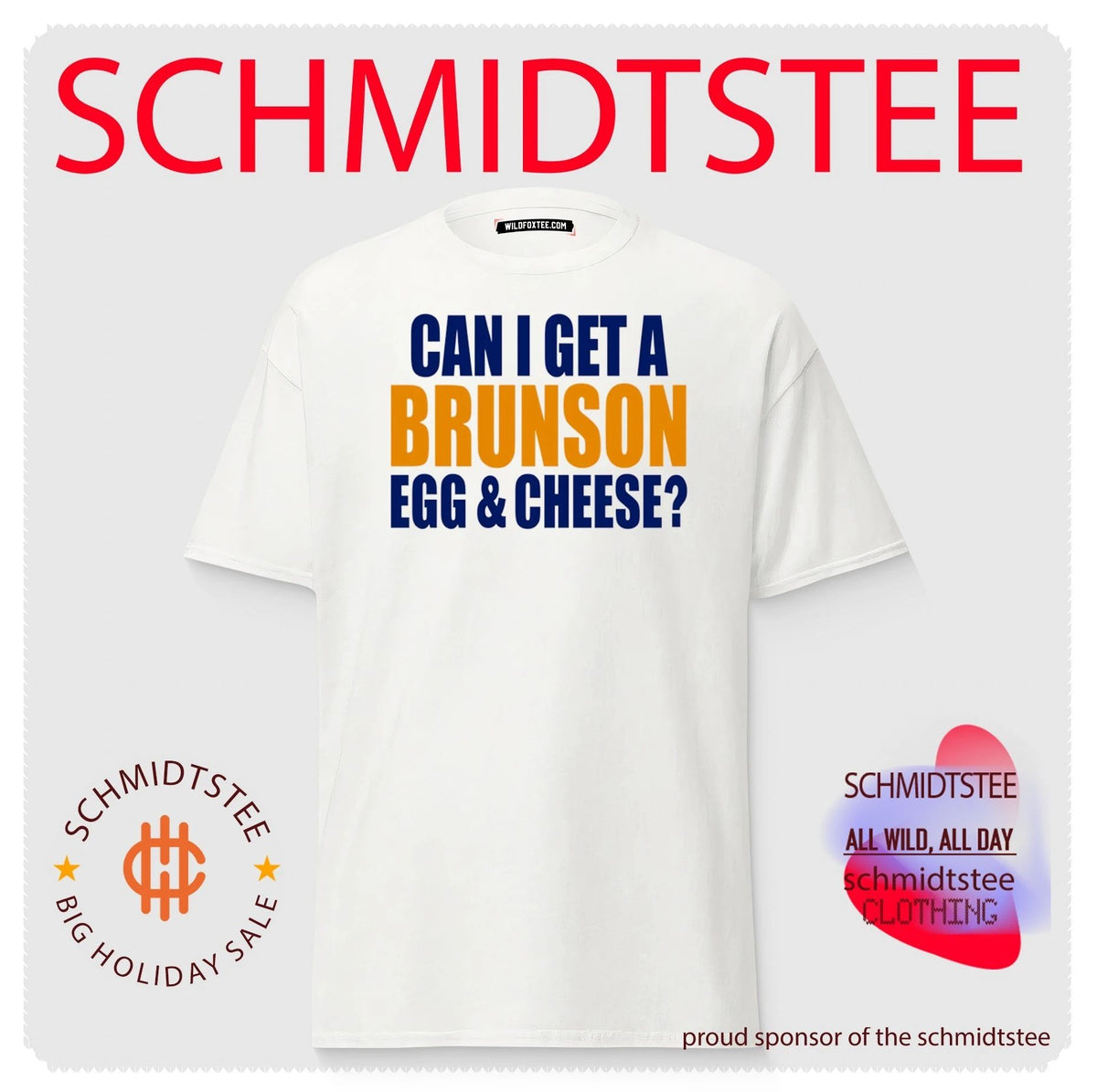 Can I Get A Brunson Egg Cheese NY Knicks shirt