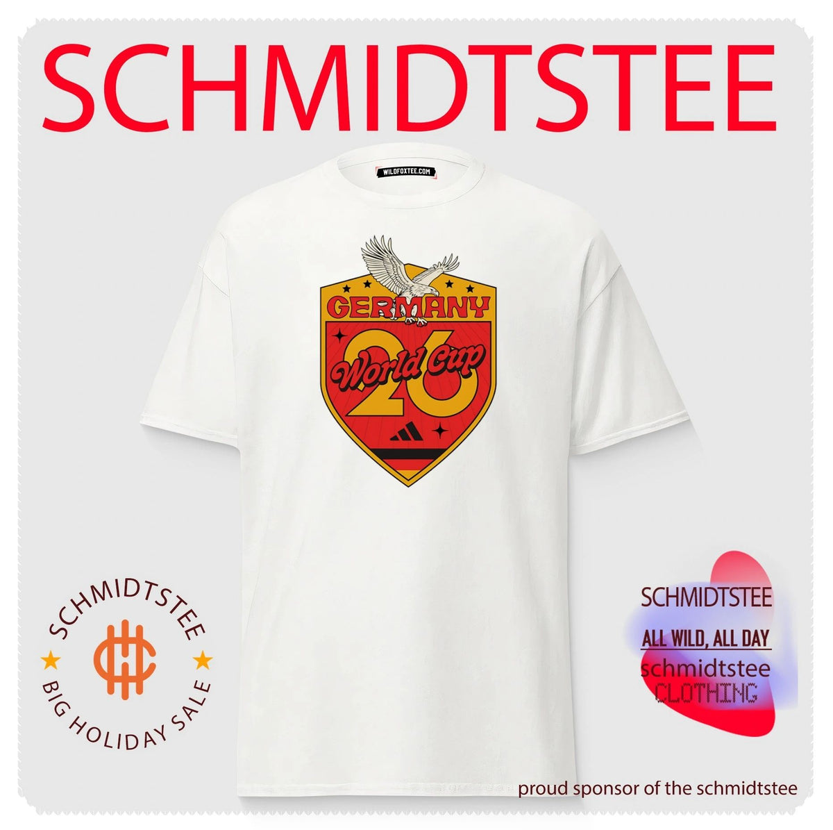 Germany 26 World Cup Soccer Shield German Football shirt