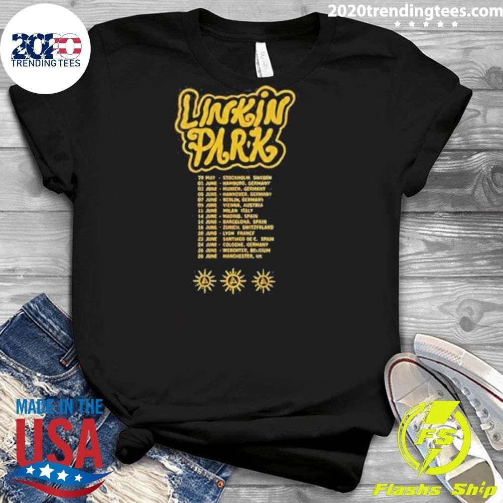 Linkin Park x Deus Ex Machina Download Festival UK From 10 To 14 June 2026 FZ World Tour Sun Shirt
