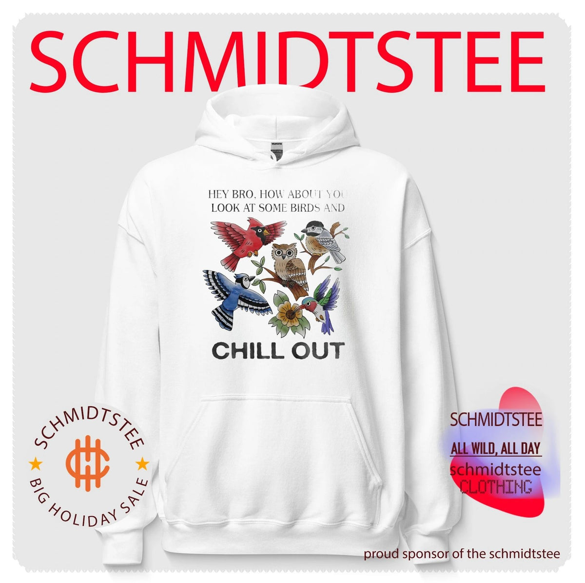 Hey Bro How About You Look at Some Birds and Chill Out shirt