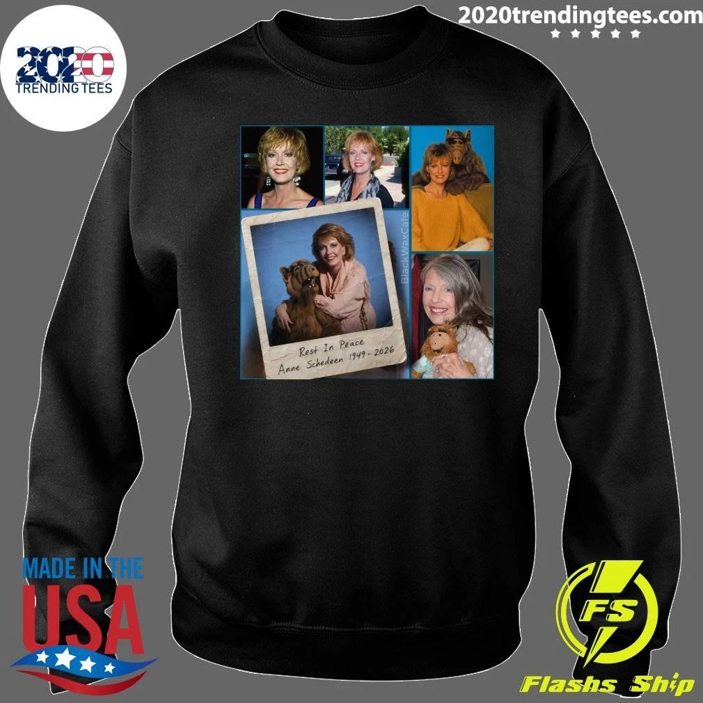 Sad news out of Hollywood ALF actress Anne Schedeen passes away aged 77 Shirt